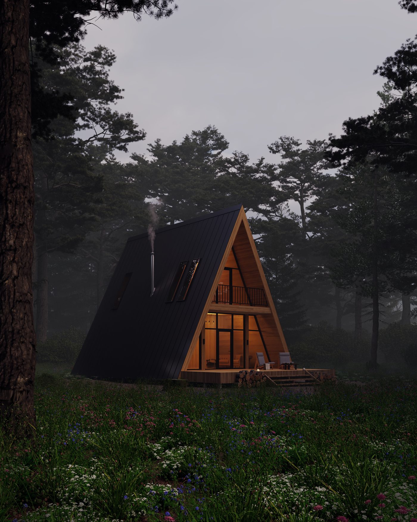 Cabin render